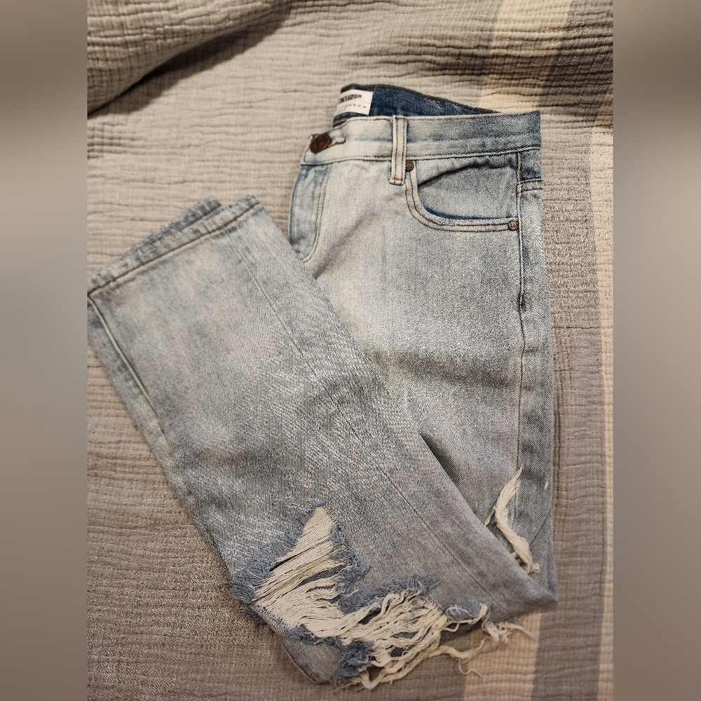 One x Oneteaspoon Distressed Jeans